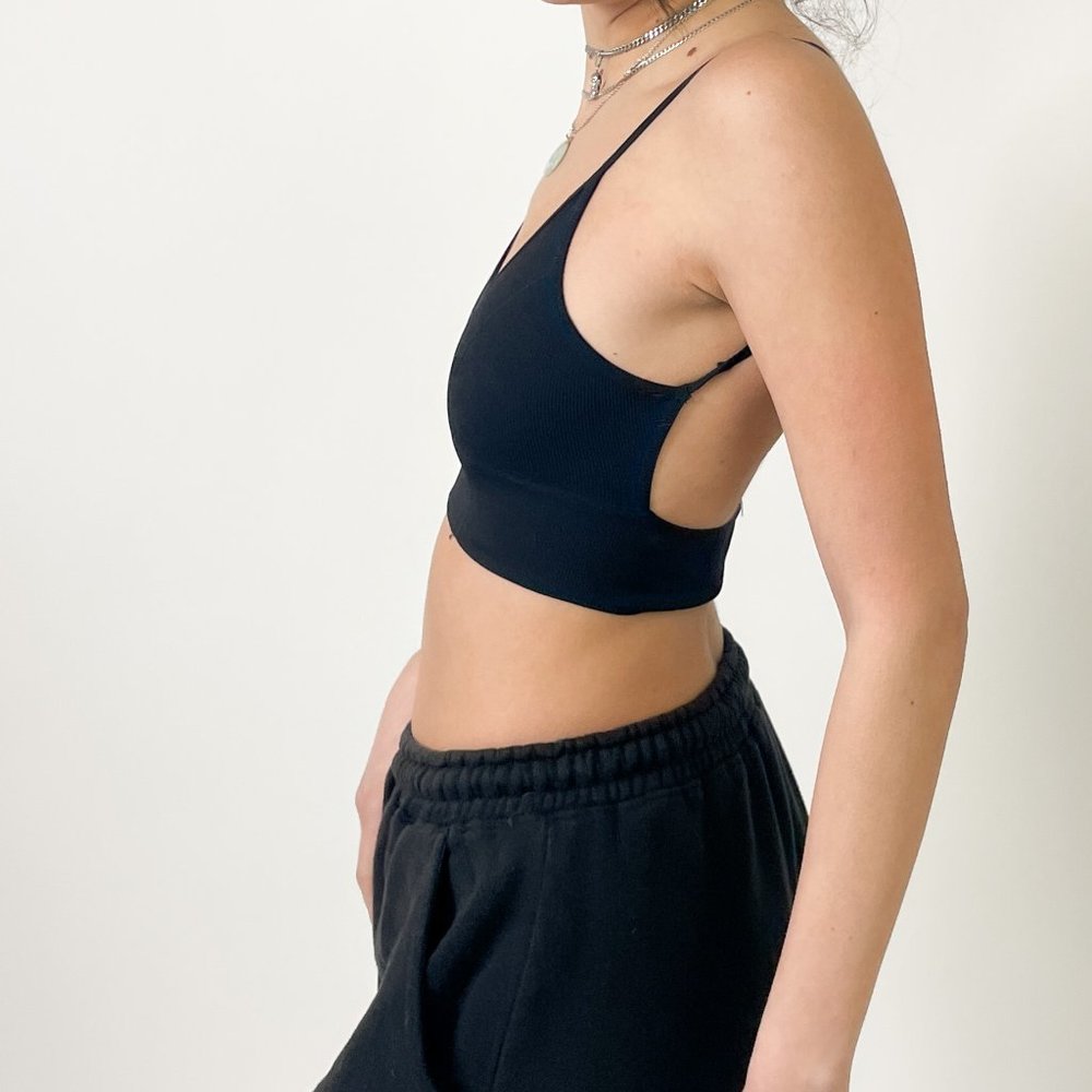 FREE PEOPLE INTIMATE BLACK BRA